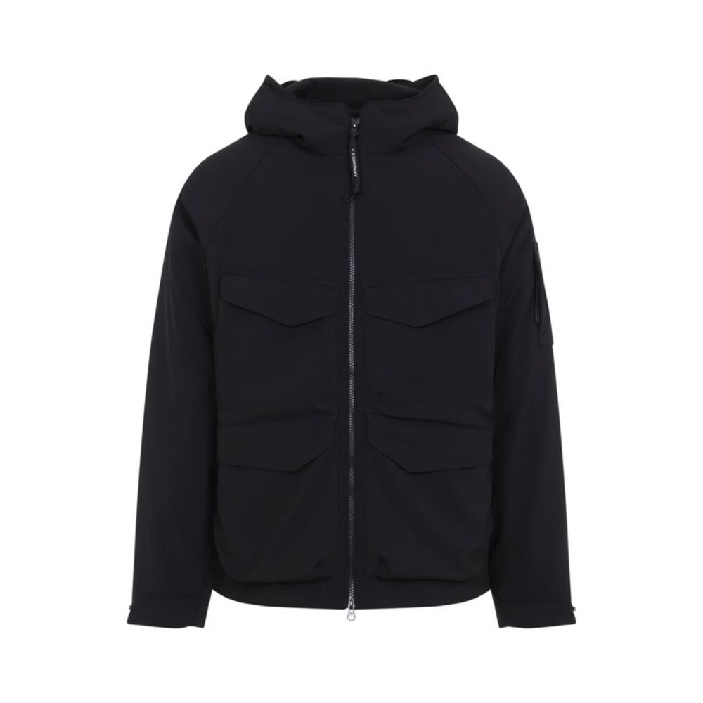 Cp Company Shell Padded Hooded Lens Jacket Men